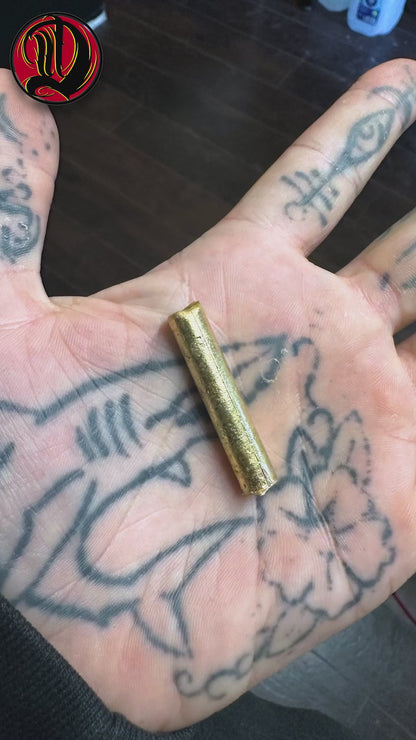 14kt Handcrafted Yellow Gold Band with 111 VS Diamonds